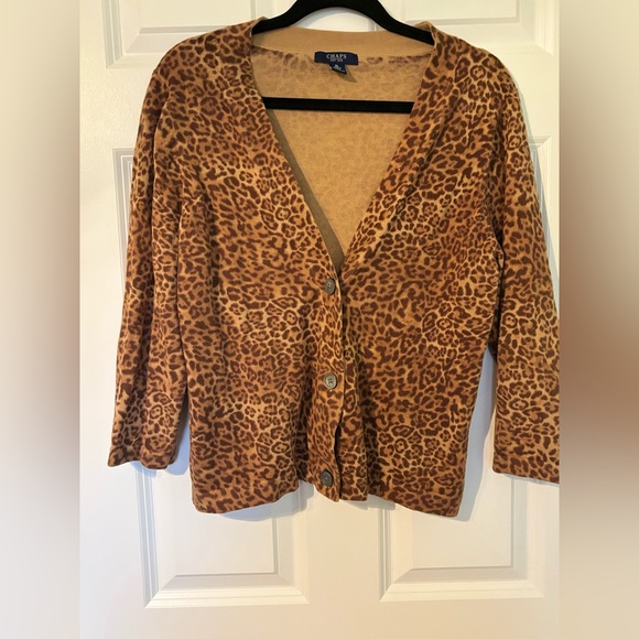 Leopard print cardigan - Picture 1 of 4